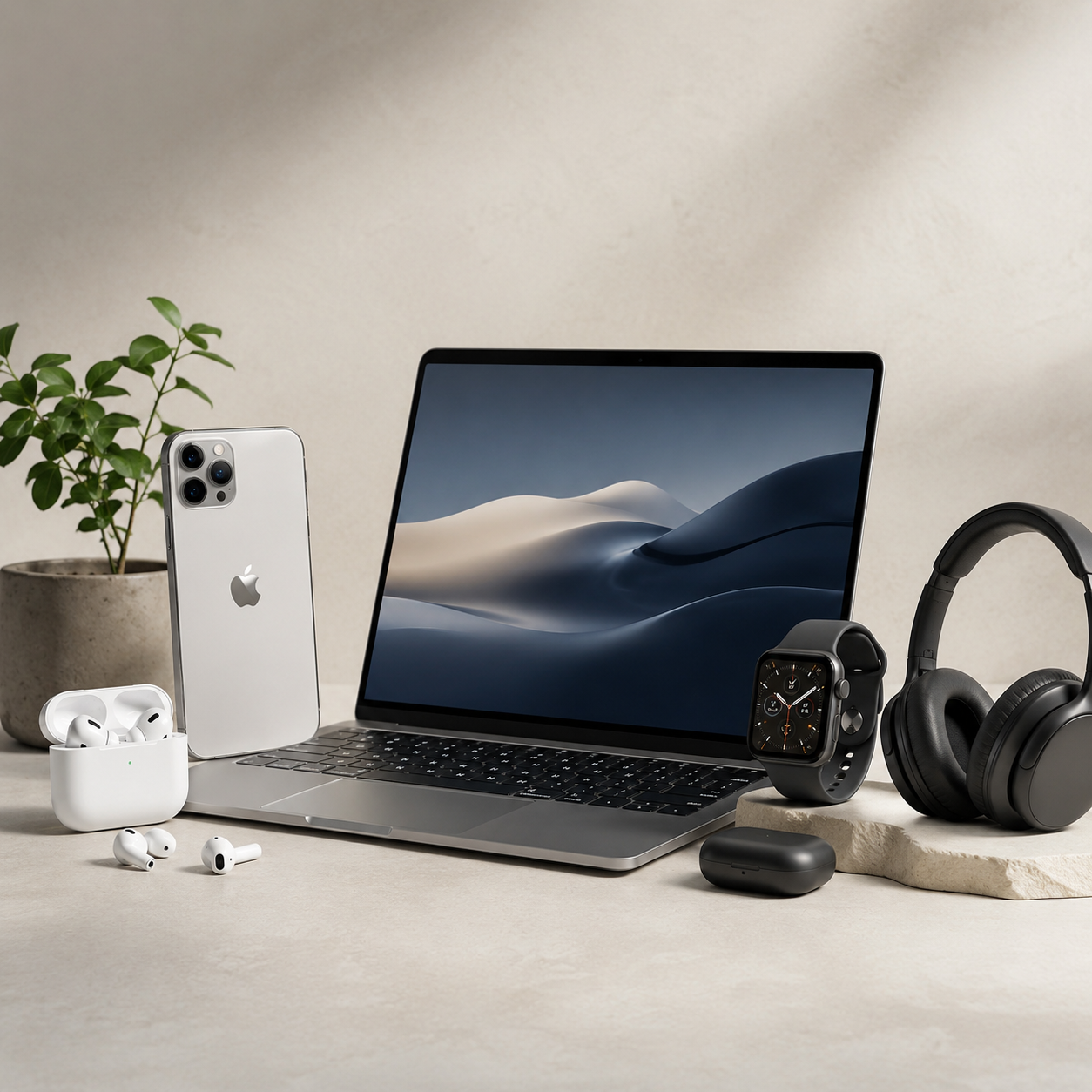 Mobiles, Laptops & Wearables
